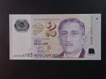 SINGAPUR, 2 Dollars 2011, BNB. B208e, Pi. 46
