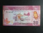 SRÍ LANKA, 20 Rupees 2010, BNB. B123a1, Pi. 123