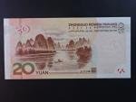 ČÍNA, 20 Yuan 2019, BNB. B4121a