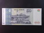 TÁDŽIKISTÁN, 50 Somoni 2021, BNB. B219b