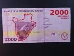 BURUNDI, 2000 Francs 2018, BNB. B238b