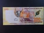 SWAZILAND, 200 Emalangeni 2017, BNB. B238a, Pi. 43