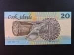 COOKOVY OSTROVY, 20 Dollars 1987, BNB. B105a, Pi. 5