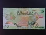 COOKOVY OSTROVY, 10 Dollars 1992, BNB. B108a, Pi. 8