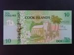COOKOVY OSTROVY, 10 Dollars 1992, BNB. B108a, Pi. 8