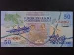 COOKOVY OSTROVY, 50 Dollars 1992, BNB. B110a, Pi. 10