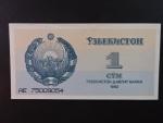 UZBEKISTÁN, 1 Som 1992, BNB. B101a, Pi. 61