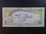 MALEDIVY, 100 Rufiyaa 2000, BNB. B214b, Pi.22