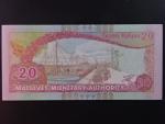 MALEDIVY, 20 Rufiyaa 2008, BNB. B212b, Pi.20