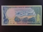 JORDÁNSKO, 20 Dinars 1985, BNB. B214c, Pi. 22