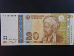 TÁDŽIKISTÁN, 20 Somoni 1999, BNB. B208a, Pi. 17a