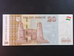 TÁDŽIKISTÁN, 20 Somoni 2018, BNB. B218a