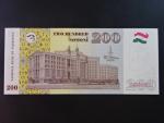 TÁDŽIKISTÁN, 200 Somoni 2010, BNB. B212a, Pi. 21