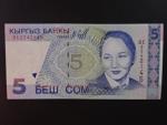KYRGYSTÁN, 5 Som 1997, BNB. B211a, Pi. 13