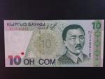 KYRGYSTÁN, 10 Som 1997, BNB. B212a, Pi. 14