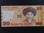 KYRGYSTÁN, 20 Som 2002, BNB. B213a, Pi. 19