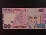 KYRGYSTÁN, 50 Som 2002, BNB. B214a, Pi. 20