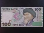 KYRGYSTÁN, 100 Som 2002, BNB. B215a, Pi. 21