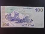 KYRGYSTÁN, 100 Som 2002, BNB. B215a, Pi. 21