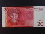 KYRGYSTÁN, 20 Som 2016, BNB. B227a