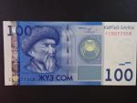 KYRGYSTÁN, 100 Som 2009, BNB. B222a, Pi. 26