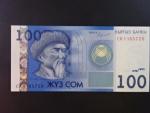 KYRGYSTÁN, 100 Som 2016, BNB. B229a, Pi. 26b