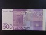KYRGYSTÁN, 500 Som 2010, BNB. B224a, Pi. 28