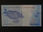 BRAZÍLIE, 2 Reais 2010, BNP. B874f, Pi. 252