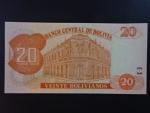 BOLÍVIE, 20 Bolivianos 2007, BNB. B413b, Pi. 234