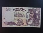 BOLÍVIE, 50 Bolivianos 2011, BNB. B414c, Pi. 240