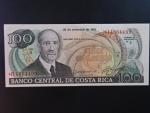 KOSTARIKA, 100 Colones 1993, BNB. B540a, Pi. 261