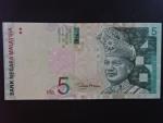 MALAJSIE, 5 Ringgit 2001, BNB. B141b, Pi.41