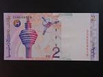 MALAJSIE, 2 Ringgit 1999, BNB. B135b, Pi.40b