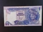 MALAJSIE, 1 Ringgit 1987, BNB. B127b, Pi.27