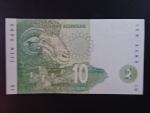 JIŽNÍ AFRIKA, 10 Rand 1993, BNB. B752a, Pi. 123