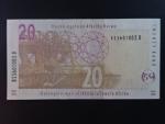 JIŽNÍ AFRIKA, 20 Rand 2009, BNB. B758b, Pi. 129