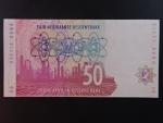 JIŽNÍ AFRIKA, 50 Rand 1992, BNB. B754b, Pi. 125