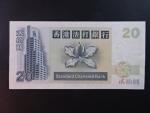 HONG KONG,  Standard Chatered Bank 20 Dollars 1995, BNB. B408c, Pi. 285
