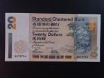 HONG KONG,  Standard Chatered Bank 20 Dollars 1997, BNB. B408e, Pi. 285