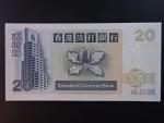 HONG KONG,  Standard Chatered Bank 20 Dollars 1997, BNB. B408e, Pi. 285