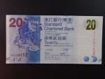 HONG KONG,  Standard Chatered Bank 20 Dollars 2010, BNB. B418a, Pi. 297