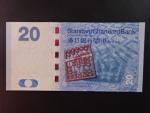 HONG KONG,  Standard Chatered Bank 20 Dollars 2010, BNP. B418a, Pi. 297