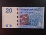 HONG KONG,  Standard Chatered Bank 20 Dollars 2010, BNB. B418a, Pi. 297