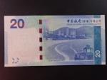 HONG KONG, Bank of China 20 Dollars 2010, BNB. B916a, Pi. 341