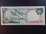 KUWAJT, 10 Dinars 1968 (1980), BNB. B210c, Pi. 15