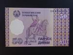 TÁDŽIKISTÁN, 50 Diram 1999, BNB. B204a, Pi. 13