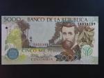 KOLUMBIE, 5000 Pesos 2011, BNB. B989o, Pi. 452