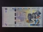 BOLÍVIE, 10 Bolivianos 2018, BNB. B417a, Pi. 248