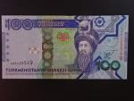 TURKMENISTÁN, 100 Manat 2014, BNB. B227a, Pi. 34