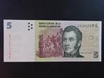 ARGENTINA, 5 Pesos 2012, BNB. B406e, Pi. 353